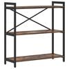 vidaXL B&uuml;cherregal Ger&auml;ucherte Eiche 80 x 30 x 85 cm Holzwerkstoff