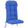 vidaXL Sonnen-Lounger Kissen PUTTEN 100 % Polyester K&ouml;nigsblau