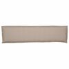 vidaXL Palettenkissenset 2 pcs Taupe 150 x 40 x 8 cm Oxford-Stoff