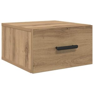 vidaXL Nachttisch Artisan-Eiche 35 x 35 x 20 cm Holzwerkstoff