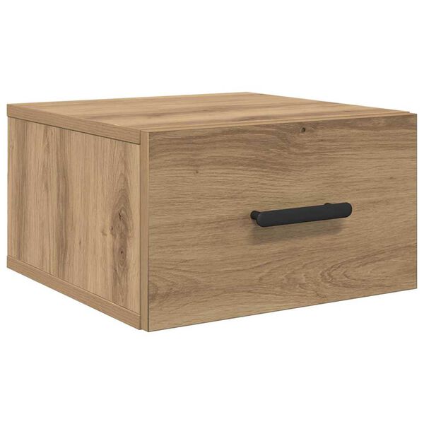 vidaXL Nachttisch Artisan-Eiche 35 x 35 x 20 cm Holzwerkstoff