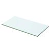vidaXL Regalboden Glas Transparent 50x20 cm
