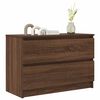 vidaXL TV-Schrank Braun Eichen-Optik 80x35x54 cm Holzwerkstoff