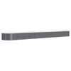vidaXL Hochbeet Verzinkter Stahl 512x80x36 cm Anthrazit