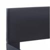 vidaXL Bettgestell mit LED Schwarz Kunstleder 140&times;200 cm