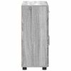 vidaXL Sideboard Graues Sonoma 88,5 x 30,5 x 73 cm Holzwerkstoff