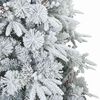 vidaXL Künstlicher klappbarer Weihnachtsbaum Grün 240 cm PE und PVC