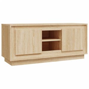 vidaXL TV-Schrank Sonoma-Eiche 102x35x45 cm Holzwerkstoff