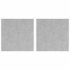 vidaXL Stufenmatten 2 stk. 40 x 40 cm Silber Aluminium Quadratisch