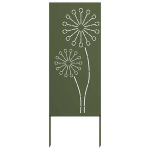 vidaXL Garten Sichtschutz-Leinwand Olivgr&uuml;n 50 x 140 cm