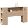 vidaXL Kopfteil mit Stauraum 135 cm Massivholz Kiefer