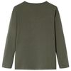 Kinder-Langarmshirt Khaki 128