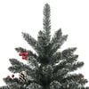 vidaXL Künstlicher Weihnachtsbaum mit Ständer Grün 150 cm PVC
