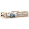 vidaXL Massivholzbett ohne Matratze 70x140 cm Kiefernholz
