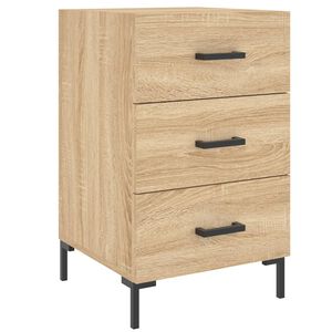 vidaXL Nachttisch Sonoma-Eiche 40x40x66 cm Holzwerkstoff
