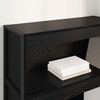 vidaXL B&uuml;cherregal Schwarz Eichen-Optik 80 x 30 x 155 cm Holzwerkstoff