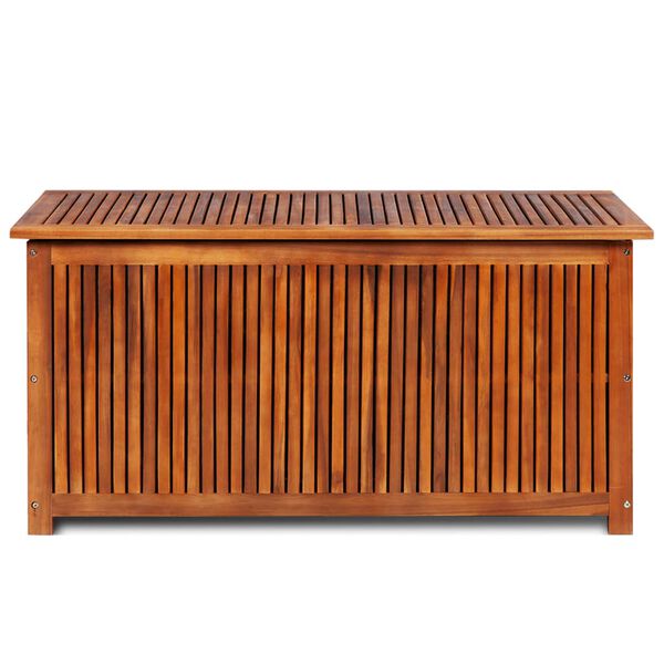 vidaXL Gartenbox 117&times;50&times;58 cm Massivholz Akazie