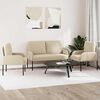 vidaXL Sofagarnituren 3 pcs Creme 115 x 56 x 80 cm Sperrholz