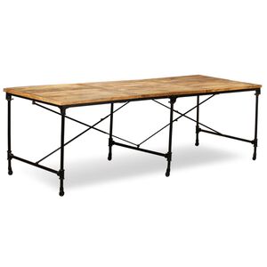 vidaXL Esstisch Massivholz Mango 240 cm