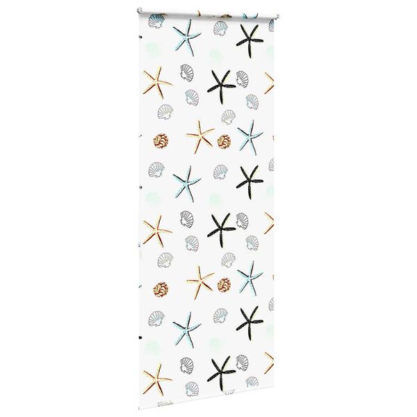 vidaXL Duschrollo 110x240 cm Stoffbreite 106 cm