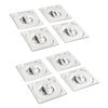 Deckel f&uuml;r GN 1/6 Beh&auml;lter 8 Stk. Edelstahl
