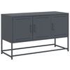 vidaXL TV-Schrank Anthrazit 100,5x39x60,5 cm Stahl