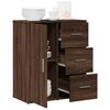 vidaXL Sideboard Braun Eiche-Optik 60x31x70 cm Holzwerkstoff