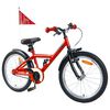 vidaXL Kinderfahrrad 20 Zoll f&uuml;r 6-11 Jahre alt Rot