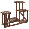 vidaXL Blumenst&auml;nder 90x25x73,5 cm Massivholz Tanne