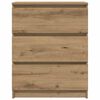 vidaXL Sideboard Artisan-Eiche 60x35x76 cm Holzwerkstoff