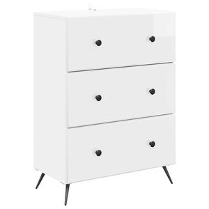 vidaXL Schubladenschrank 66 x 34,5 x 90 cm Holzwerkstoff