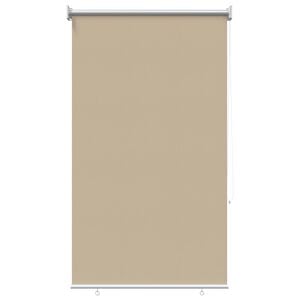 vidaXL Au&szlig;en-Rollos mit UV-Schutz Beige 100 x 230 cm (B x H) Polyester