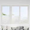 vidaXL Fensterfolien 2 Stk. Matt Sternen-Muster PVC