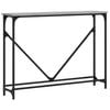 vidaXL Konsolentisch Grau Sonoma 102x22,5x75 cm Holzwerkstoff