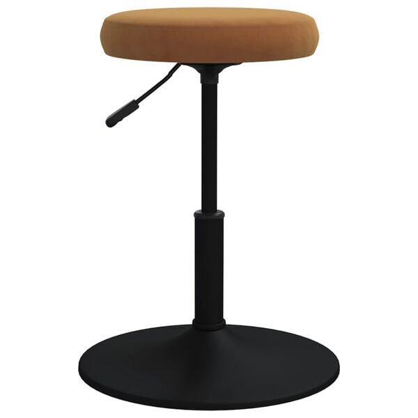 vidaXL Esszimmerstuhl Braun Samt