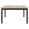 vidaXL Couchtisch Sonoma 80 x 80 x 45 cm Holzwerkstoff