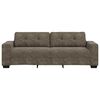 vidaXL 3-Sitzer-Sofa Dunkelgrau 180 cm Kunstleder