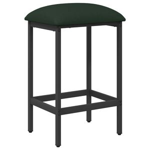 vidaXL Barhocker Dunkelgr&uuml;n 40 x 32 x 64 cm Holzwerkstoff
