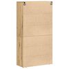 vidaXL Highboard Artisan-Eiche 80 x 33 x 150 cm Holzwerkstoff