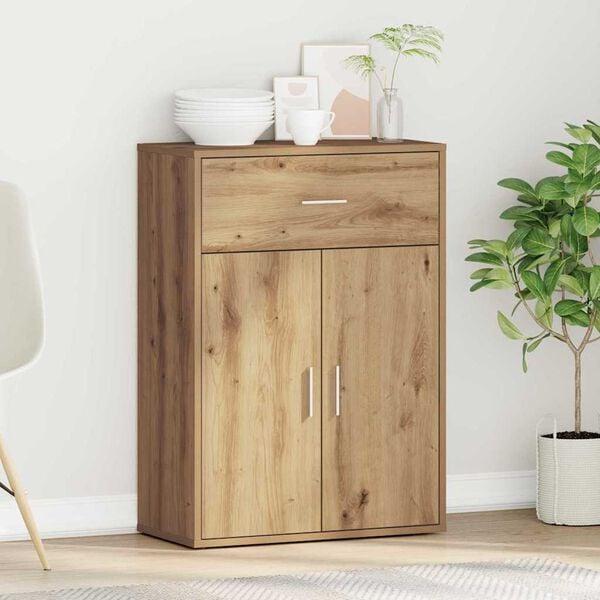 vidaXL Sideboard Artisan-Eiche 60 x 30 x 84 cm Holzwerkstoff