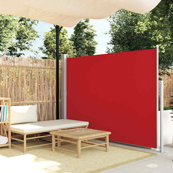 vidaXL Seitenmarkise 160x300 cm Rot