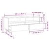 vidaXL TV-Schrank Sonoma-Eiche 100x34,5x44,5 cm Holzwerkstoff