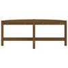 vidaXL Couchtisch Honigbraun 118x63x45 cm Massivholz Kiefer