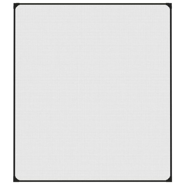 vidaXL Magnet-Insektenschutz f&uuml;r Fenster Anthrazit 130x150 cm
