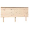 vidaXL Bett-Kopfteil 164x6x82,5 cm Massivholz Kiefer