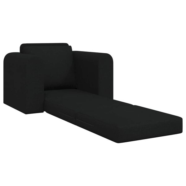 vidaXL Schlafsofa Schwarz 98 x 71 x 83 cm Stoff
