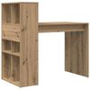 vidaXL Schreibtisch Artisan-Eiche 108 x 55 x 103.5 cm Holzwerkstoff
