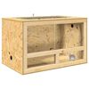 vidaXL Terrarium Braun 50 x 80 x 50 cm OSB
