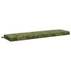 vidaXL Bankkissen SOEST 100 % Polyester Blattdesign 160 x 40 x 8 cm