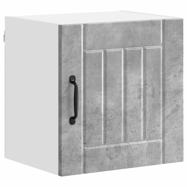 vidaXL K&uuml;chenschrank Beton Grau 40 x 31 x 40 cm Holzwerkstoff
